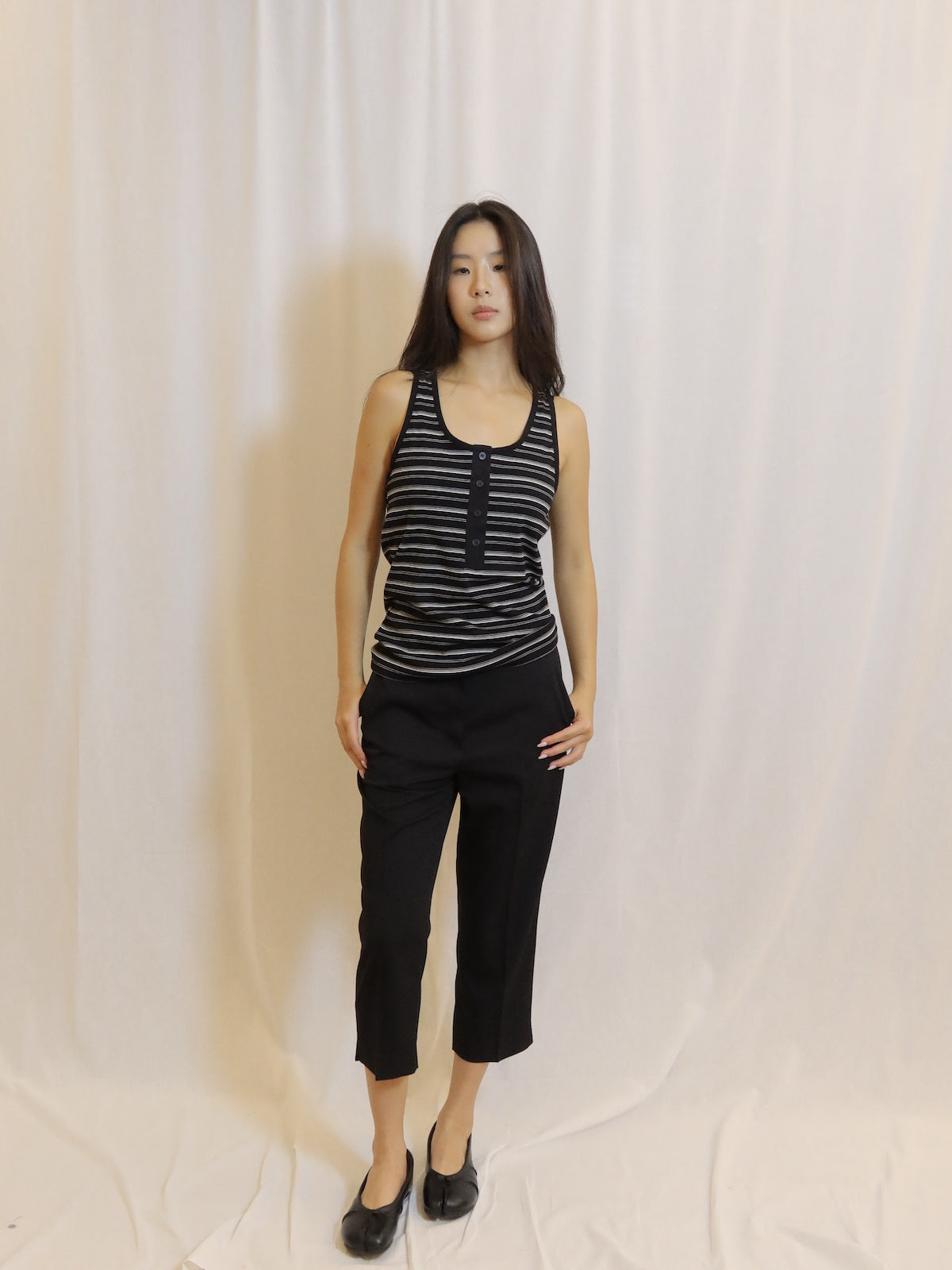 Black Capri Trousers