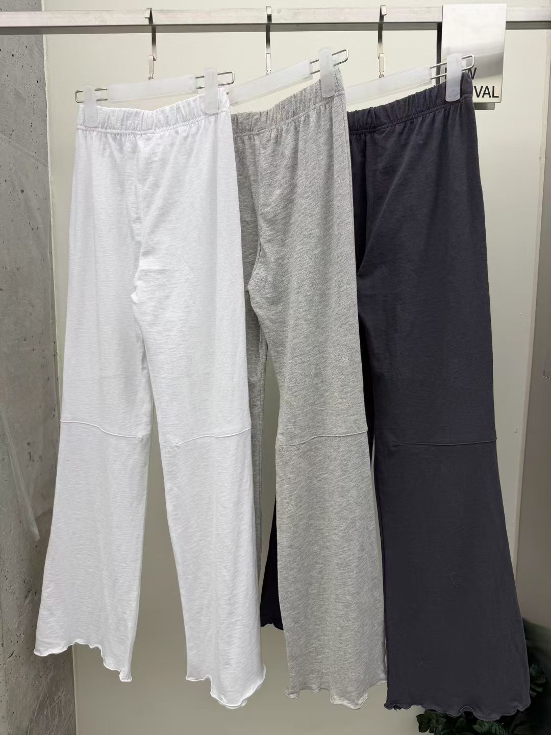 Cotton Flared Pants