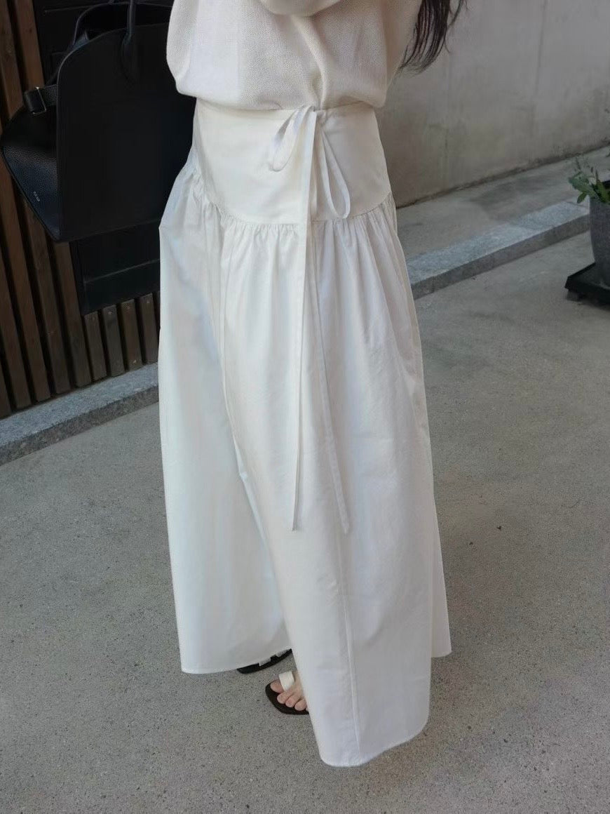 White Midi Skirt