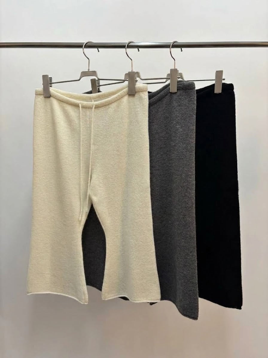 Minimalist Wool Lounge Shorts