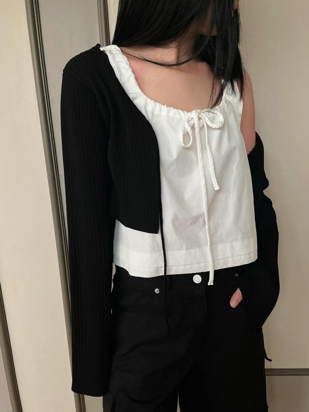 Ribbed Knit Top