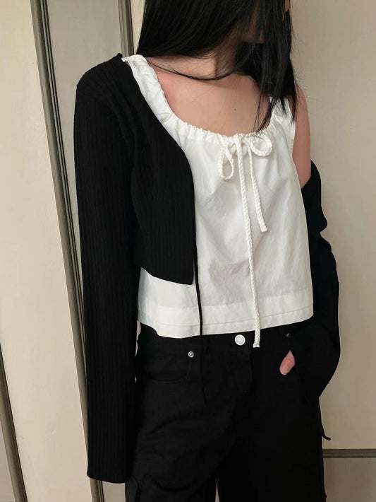 Ribbed Knit Top