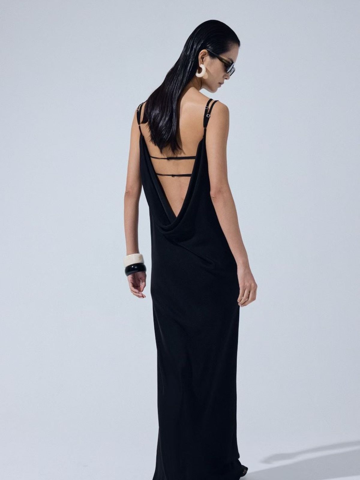 Satin Maxi Dress