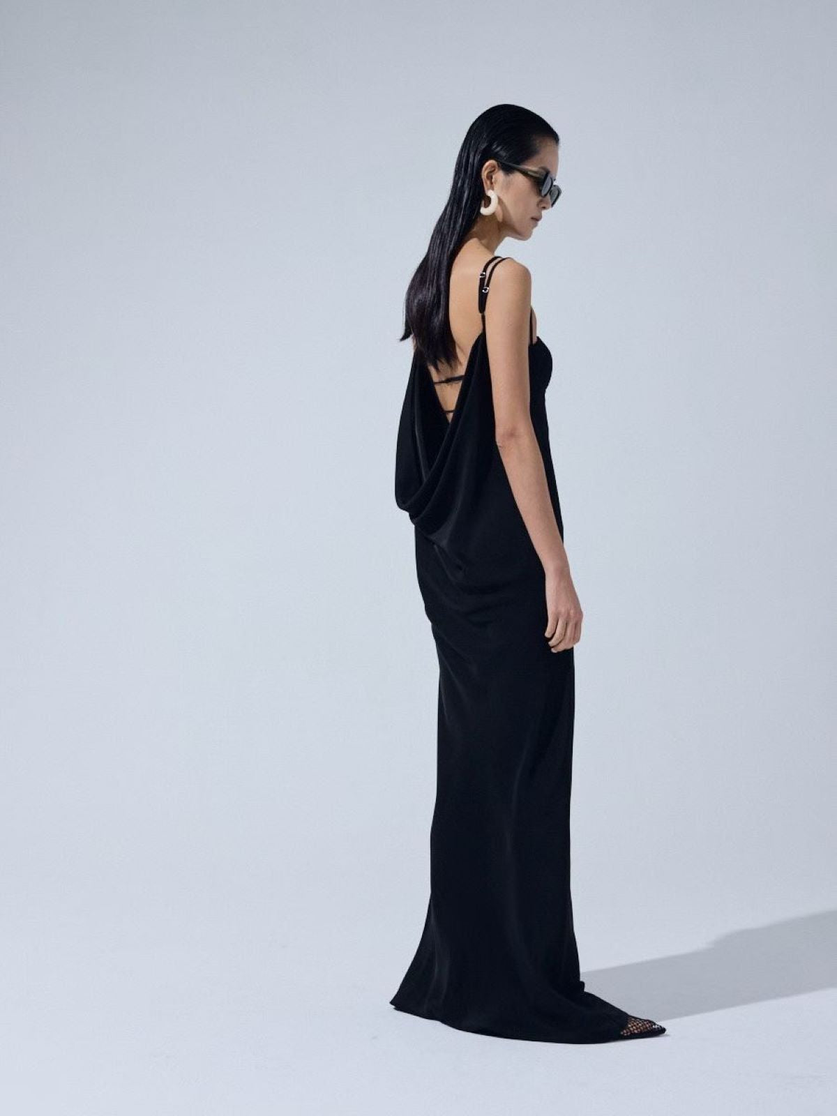 Satin Maxi Dress