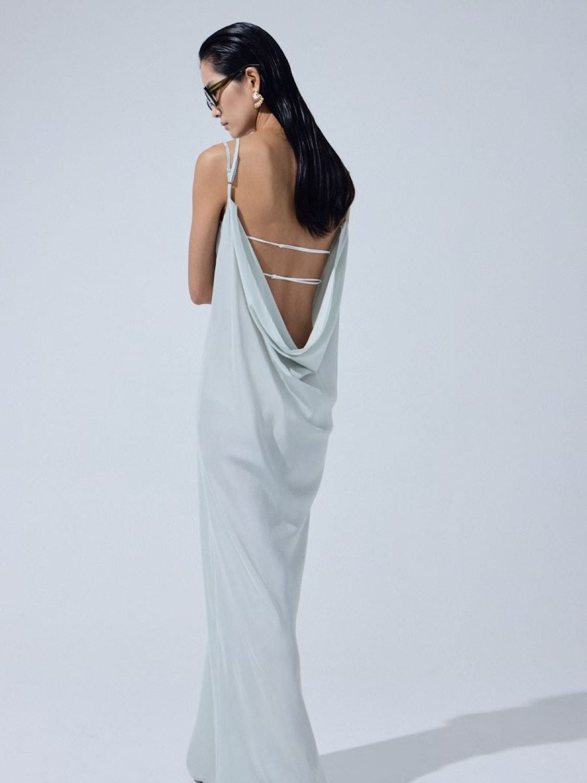 Satin Maxi Dress