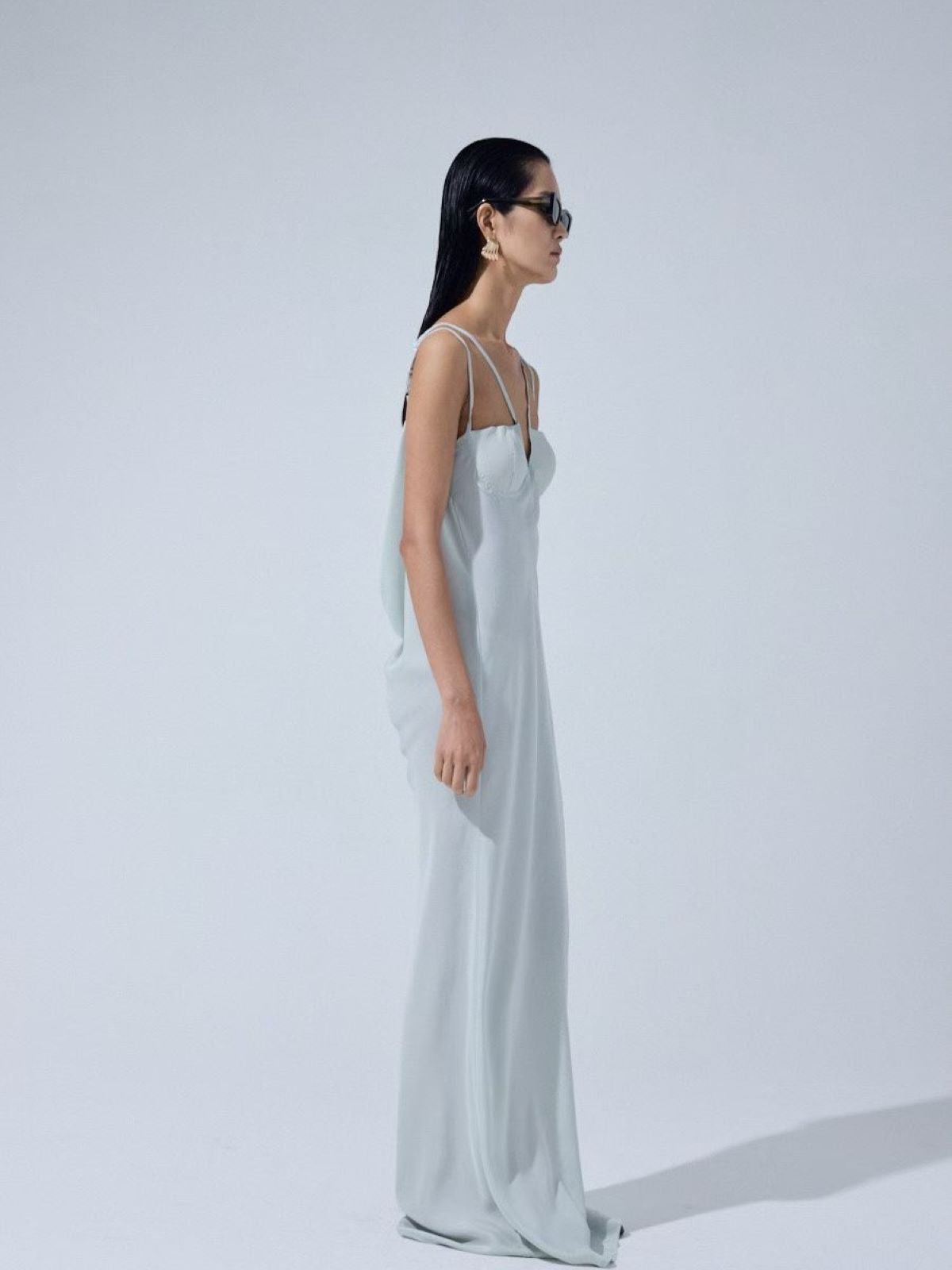 Satin Maxi Dress