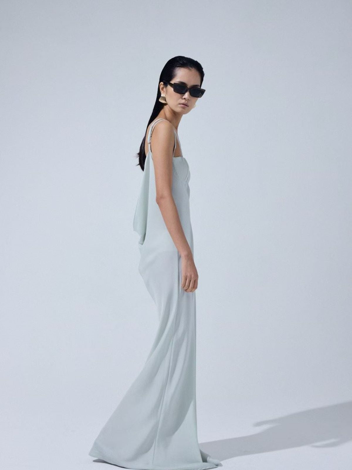 Satin Maxi Dress