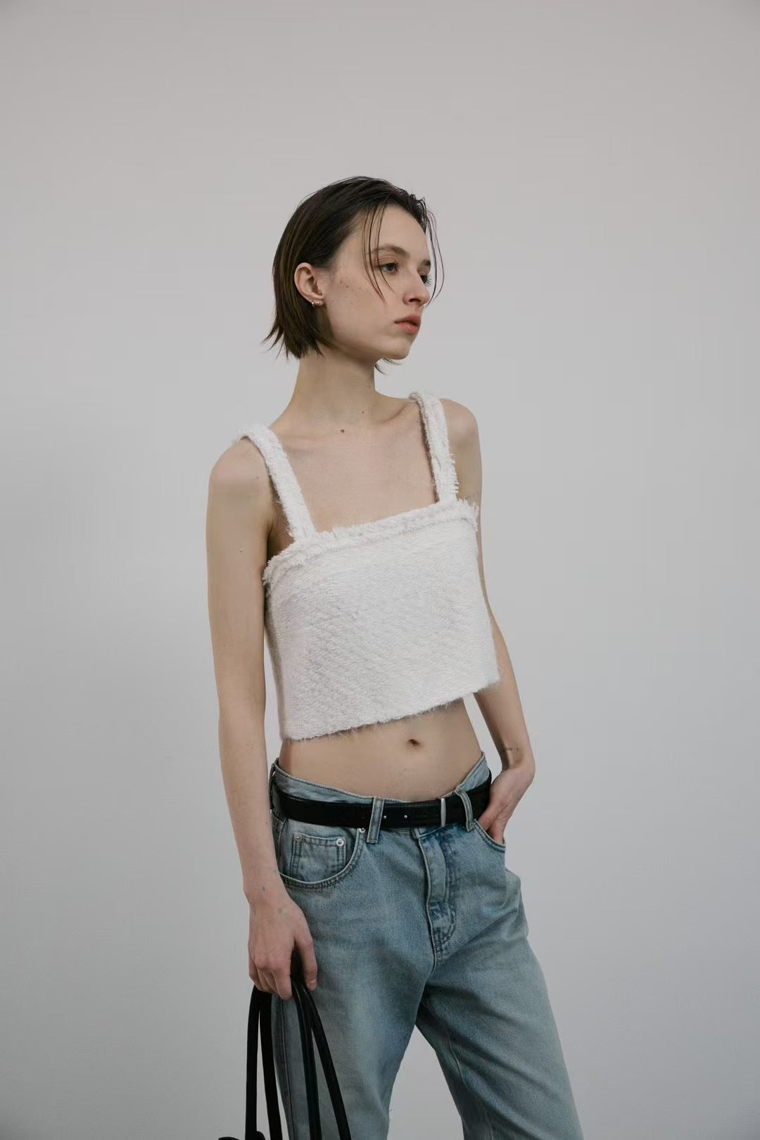 鱷魚紋細皮帶｜Croc-Texture Slim Belt