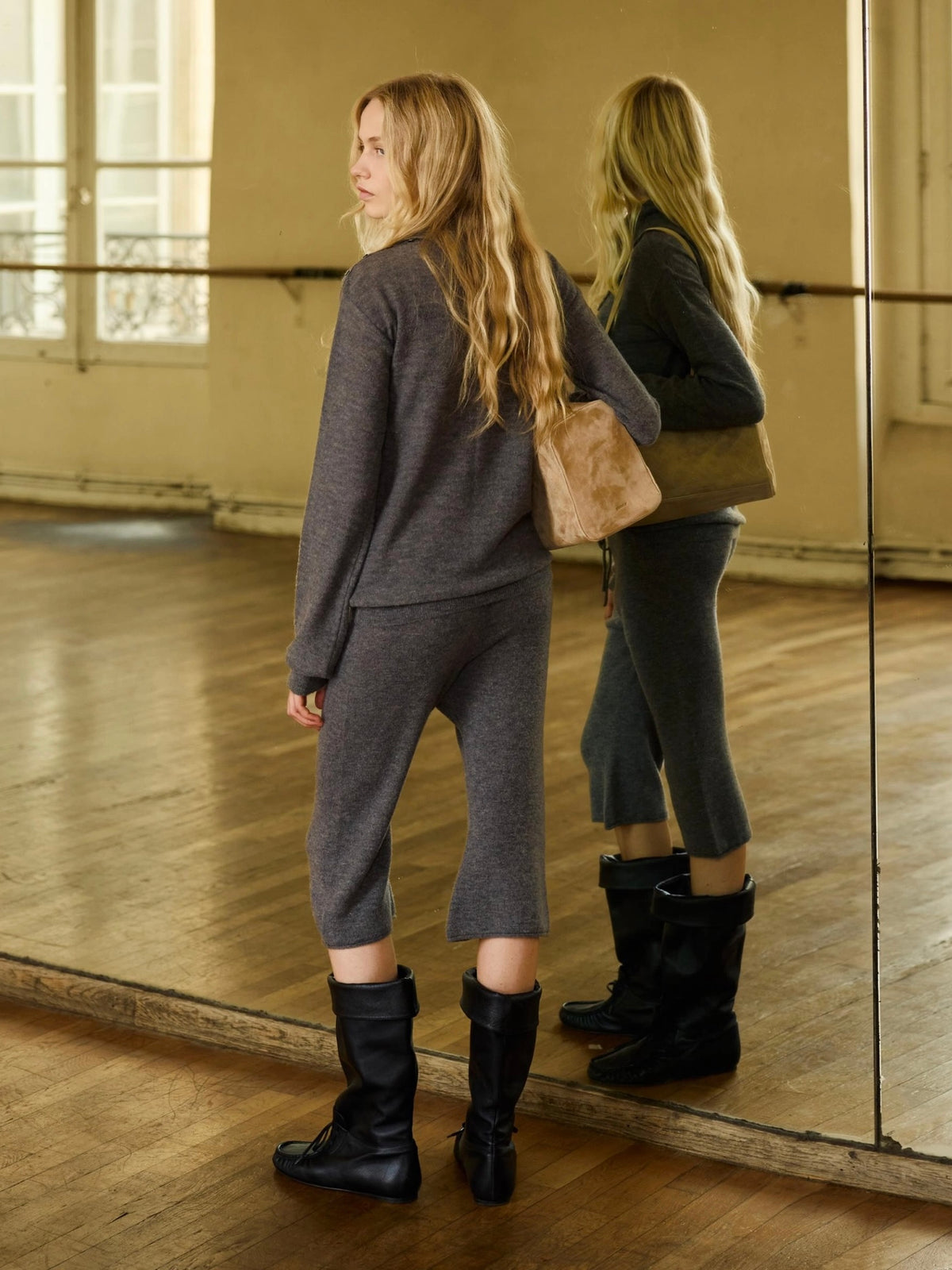Accent Asymmetric Turtleneck