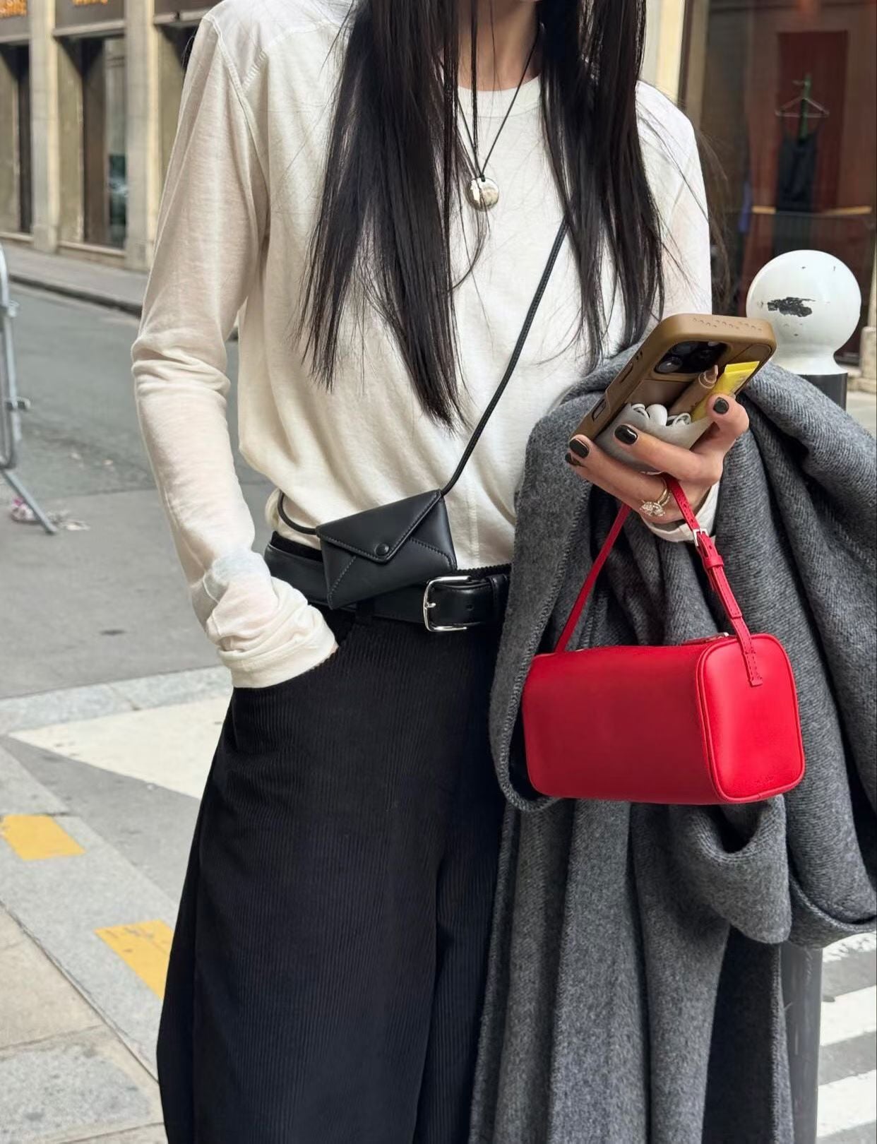 基本款長袖上衣｜Soft Sheer LS Tee