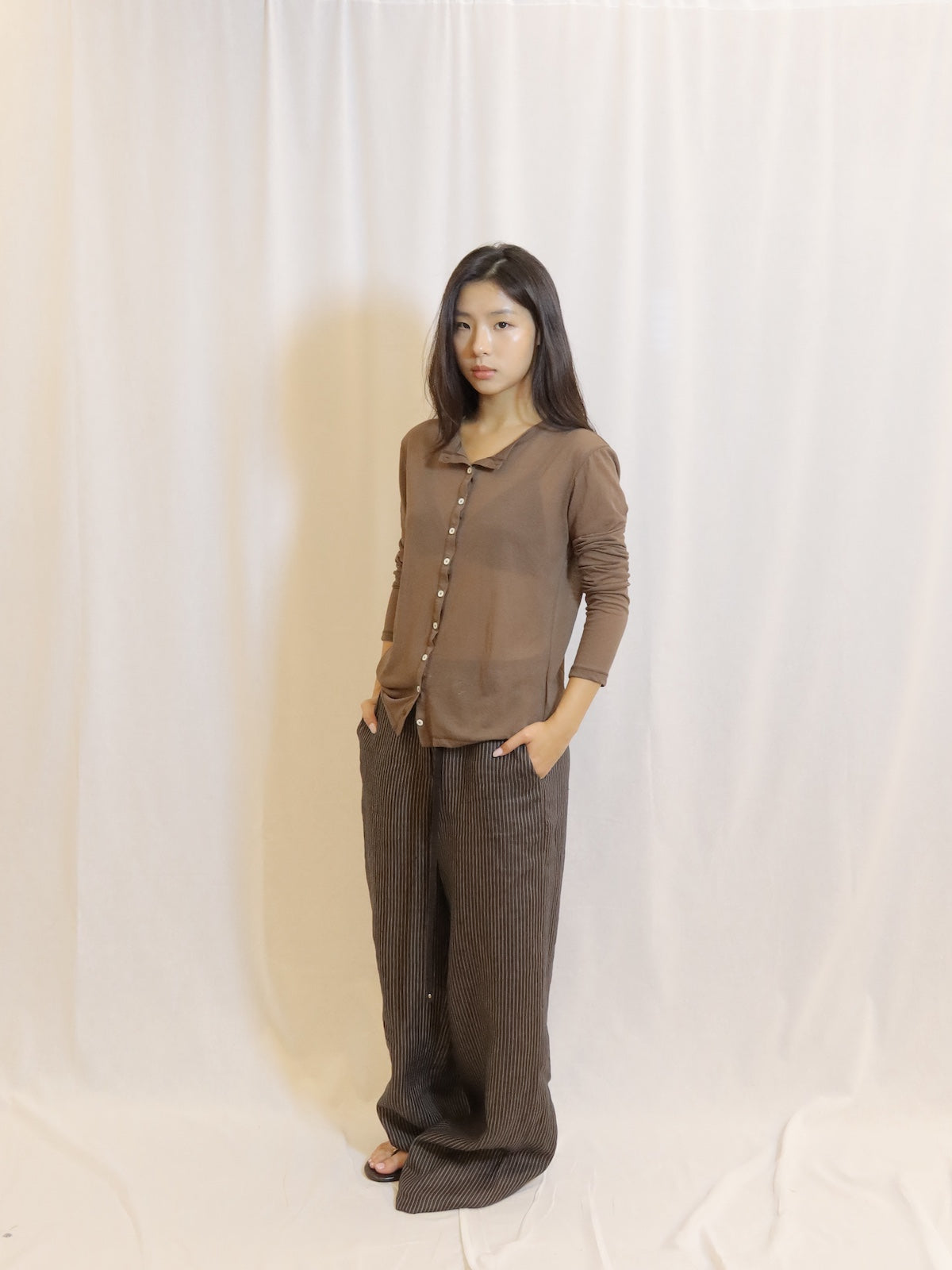 Sheer Knit Cardigan