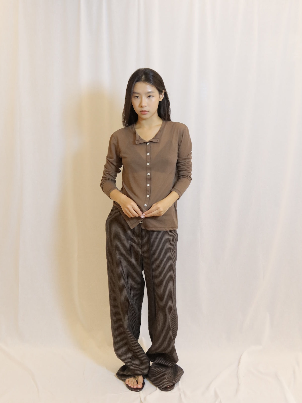 Sheer Knit Cardigan