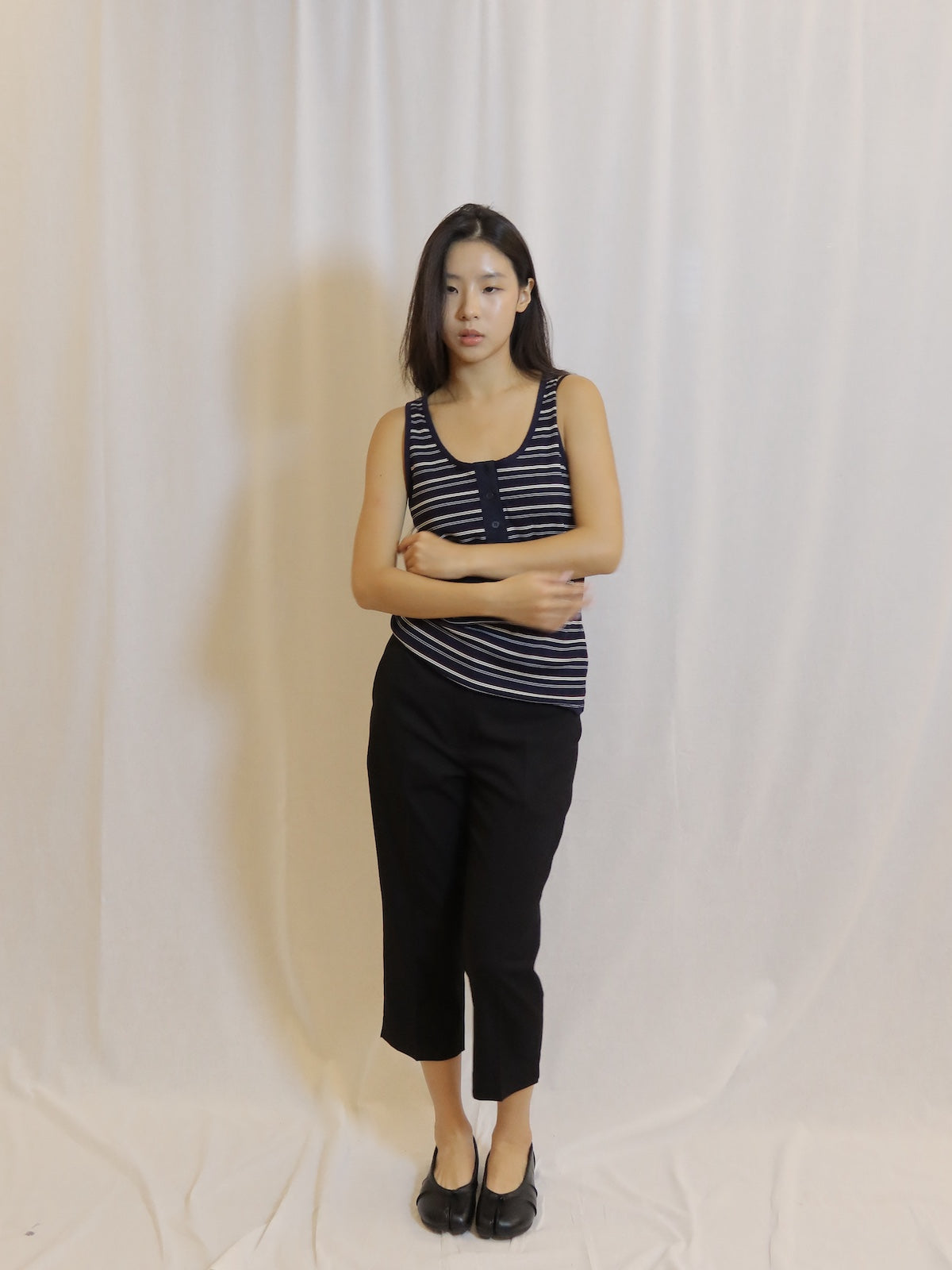 Black Capri Trousers