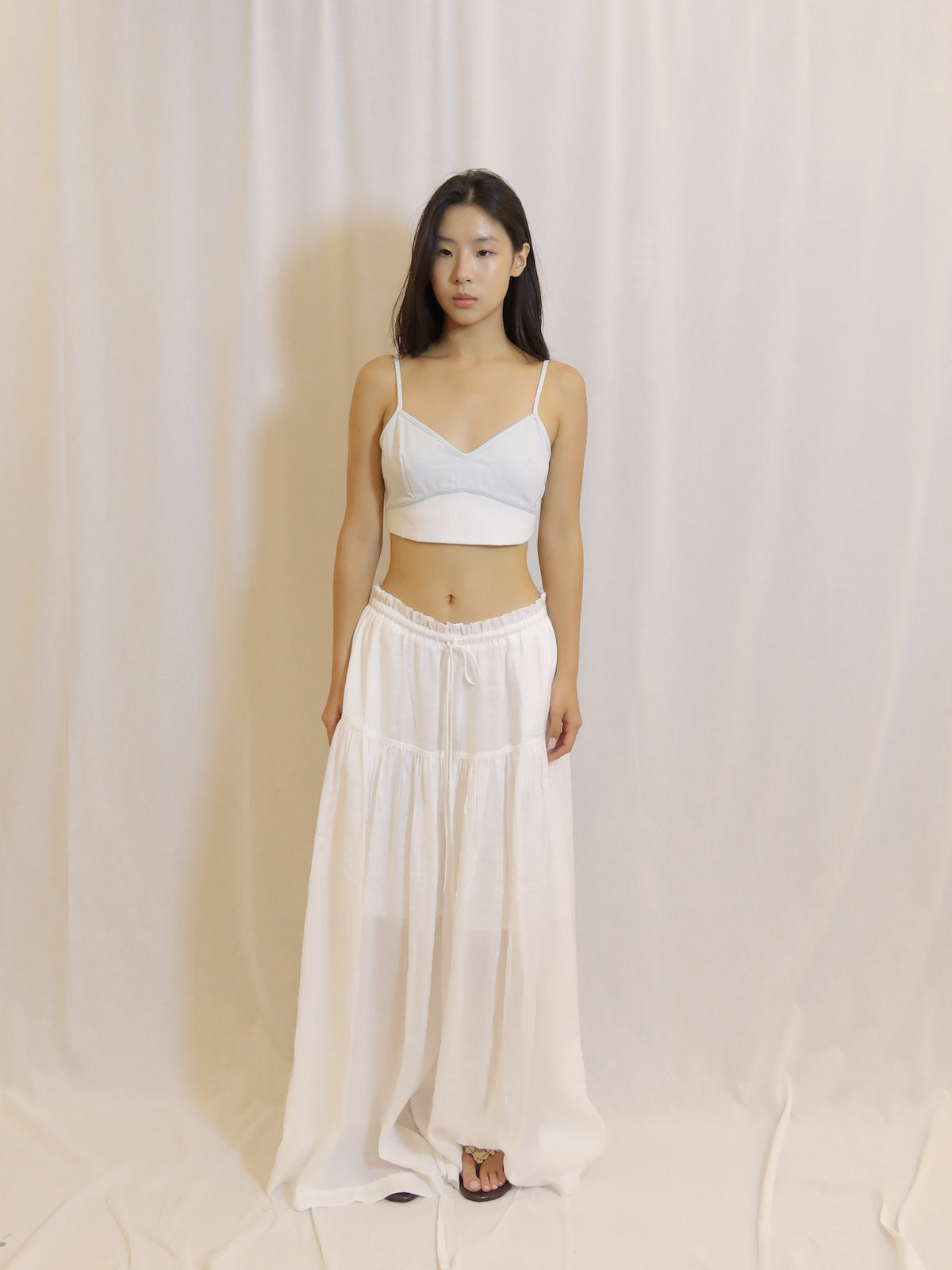 Tiered Maxi Pants