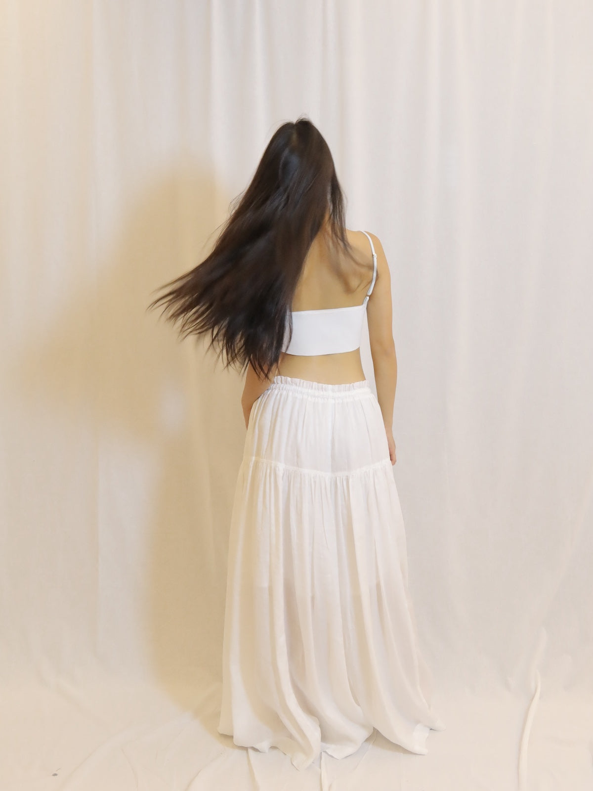 Tiered Maxi Pants