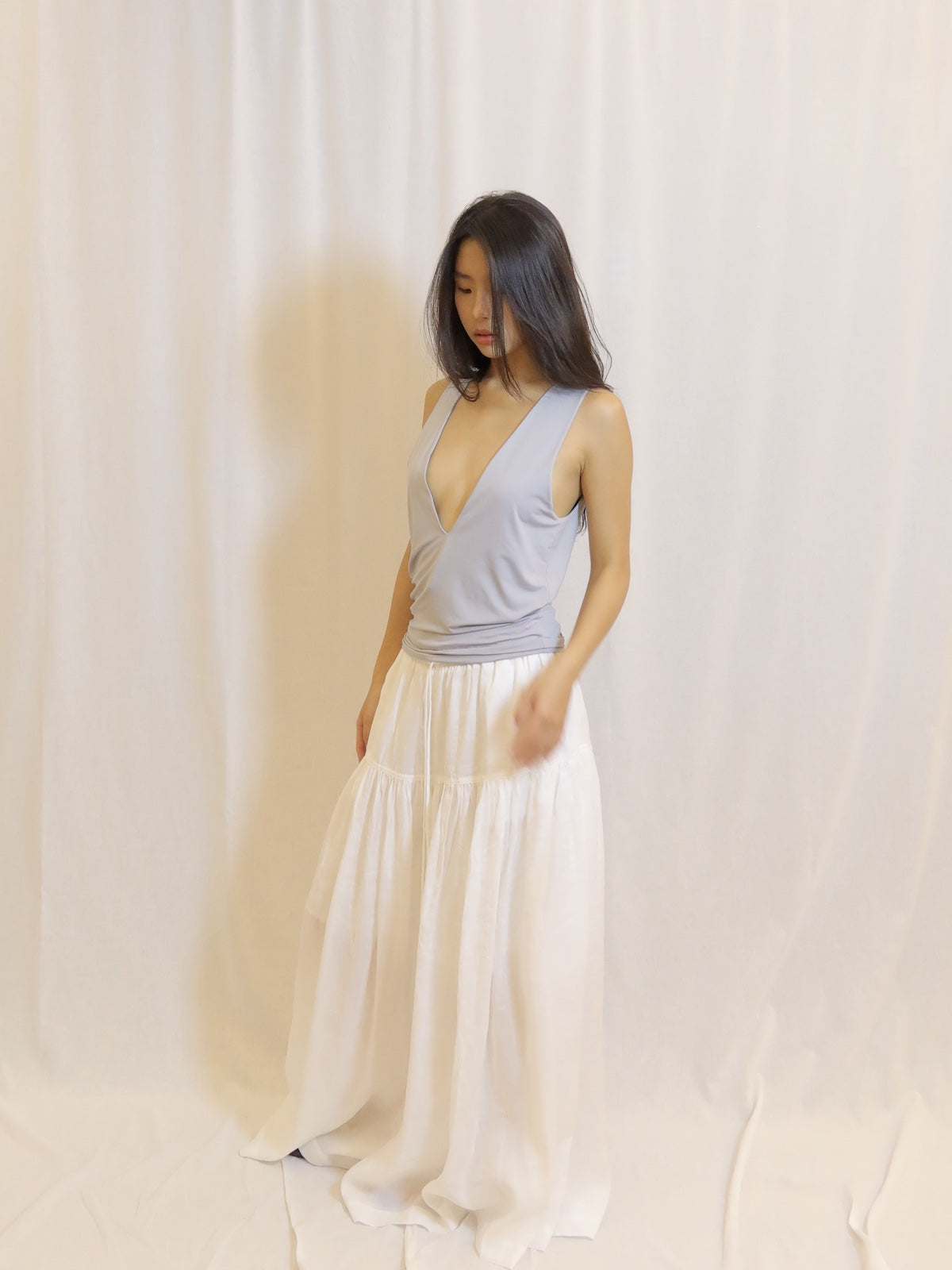 Tiered Maxi Pants