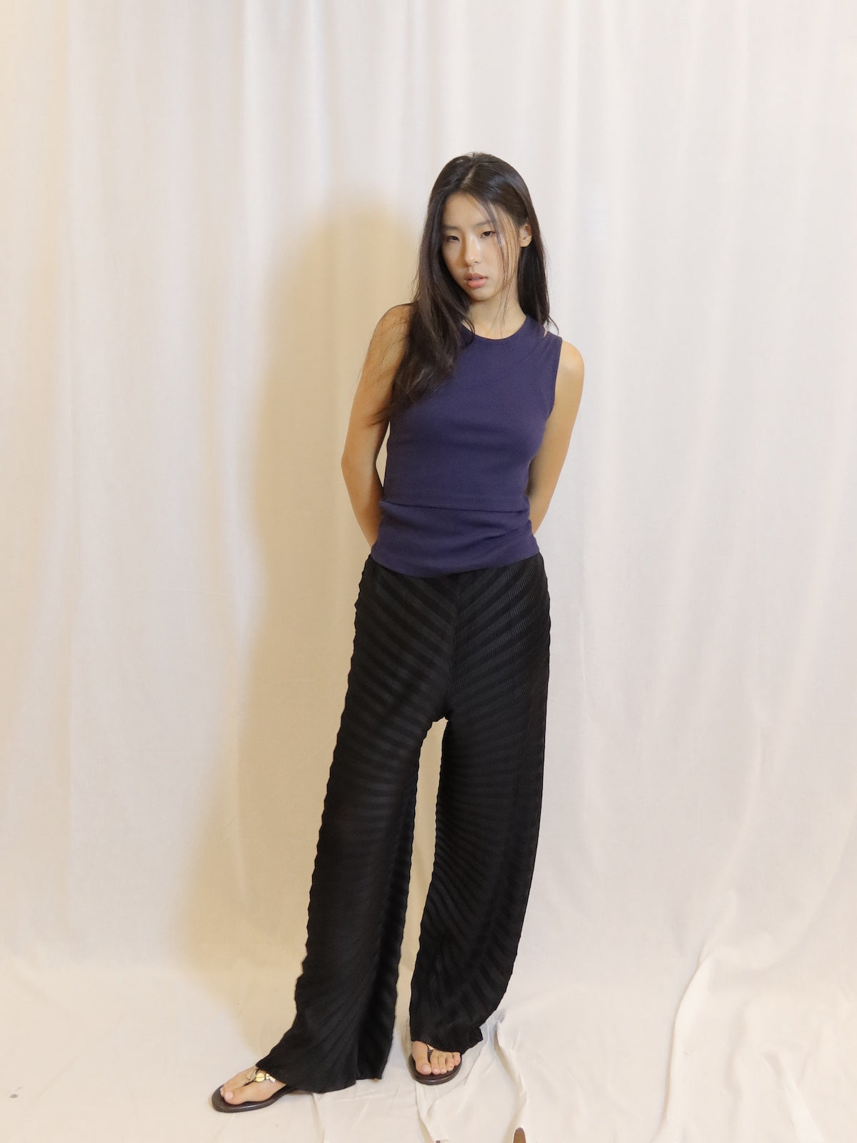 Flow Pleated Pants