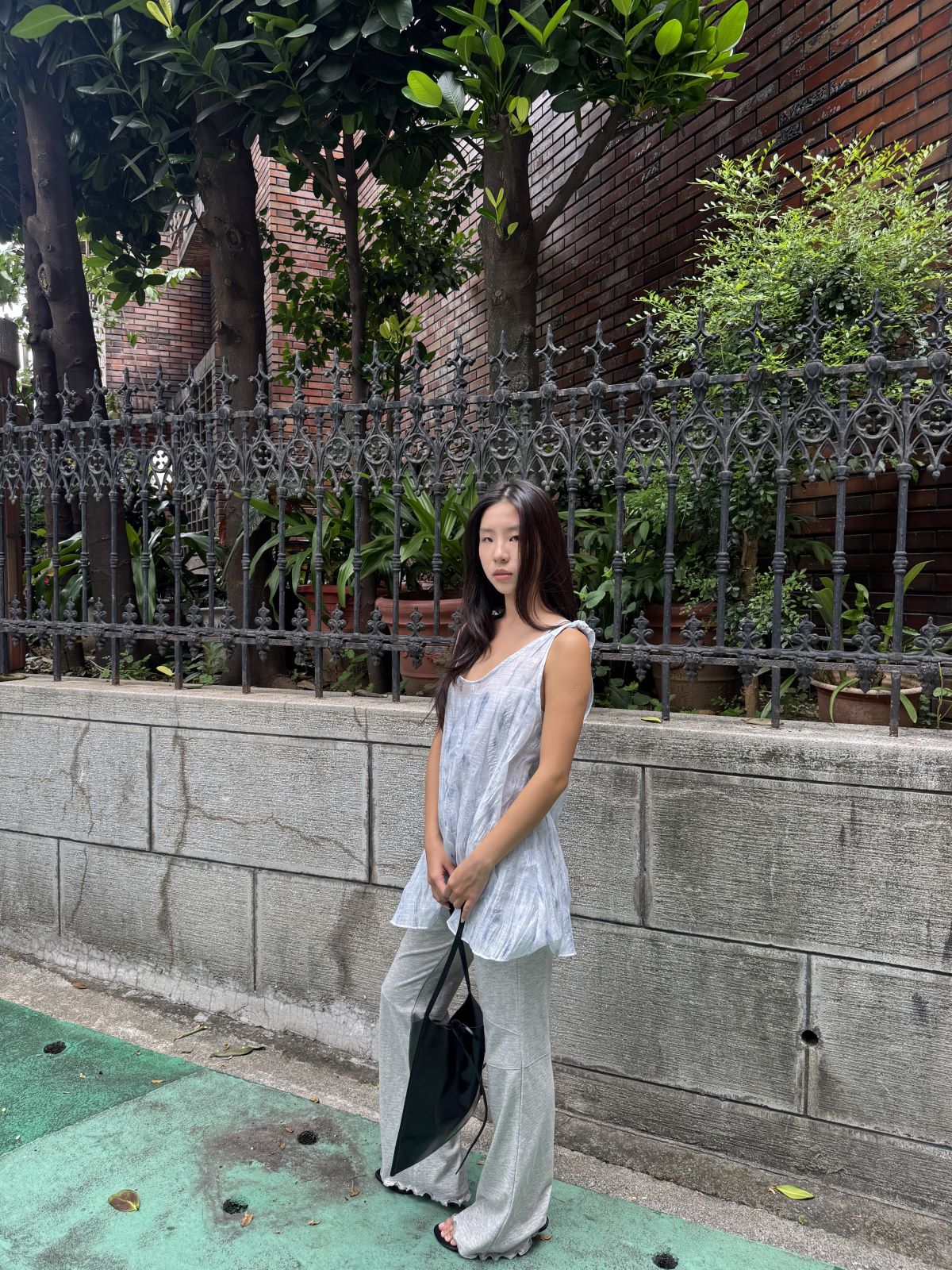 Cotton Flared Pants