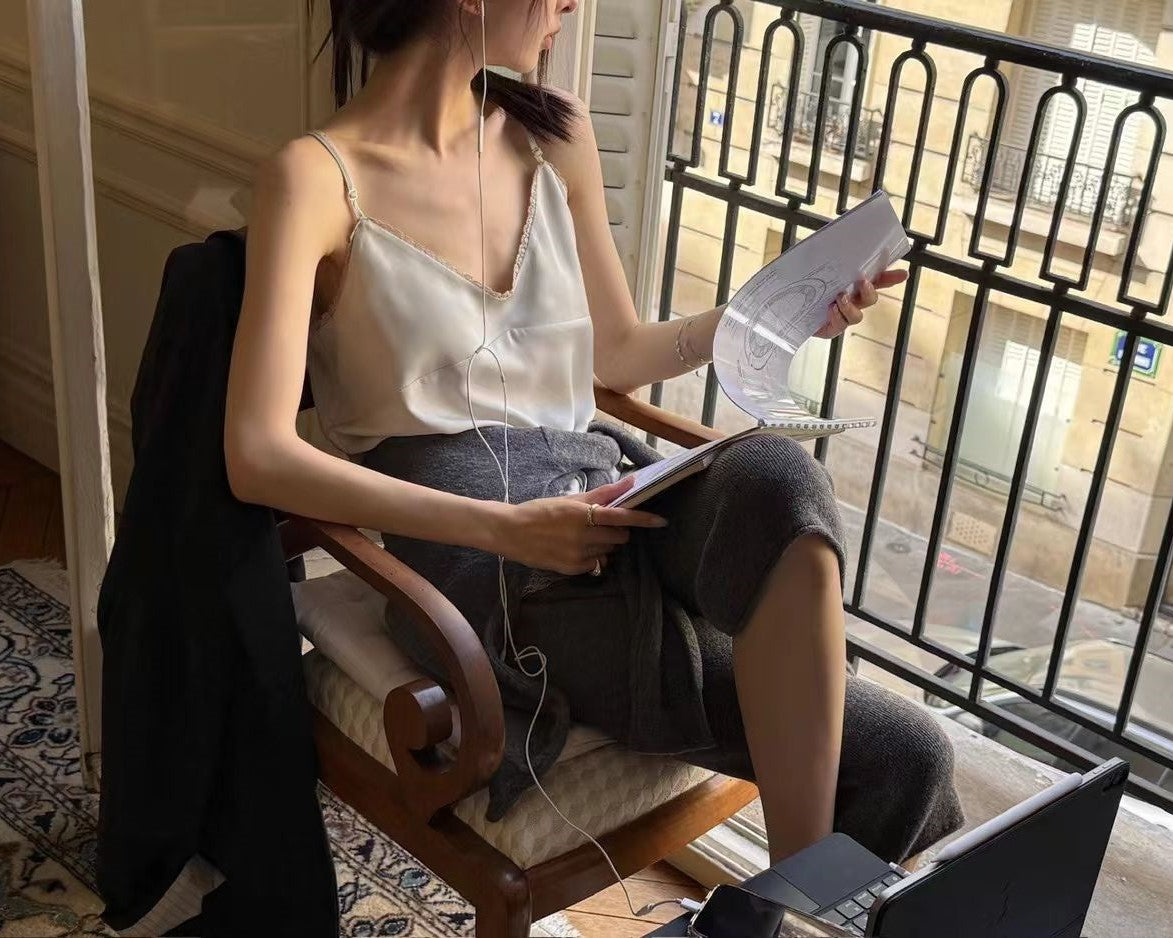 Minimalist Wool Lounge Shorts
